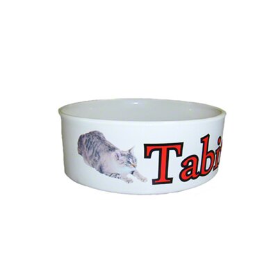 Small 6" Ceramic Pet Bowl Thumbnail